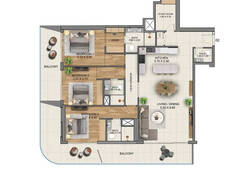 3 bedroom apartment